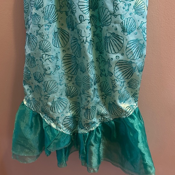 Disney Ariel Little Mermaid Costume Dress - Purple and Turquoise - Picture 6 of 7